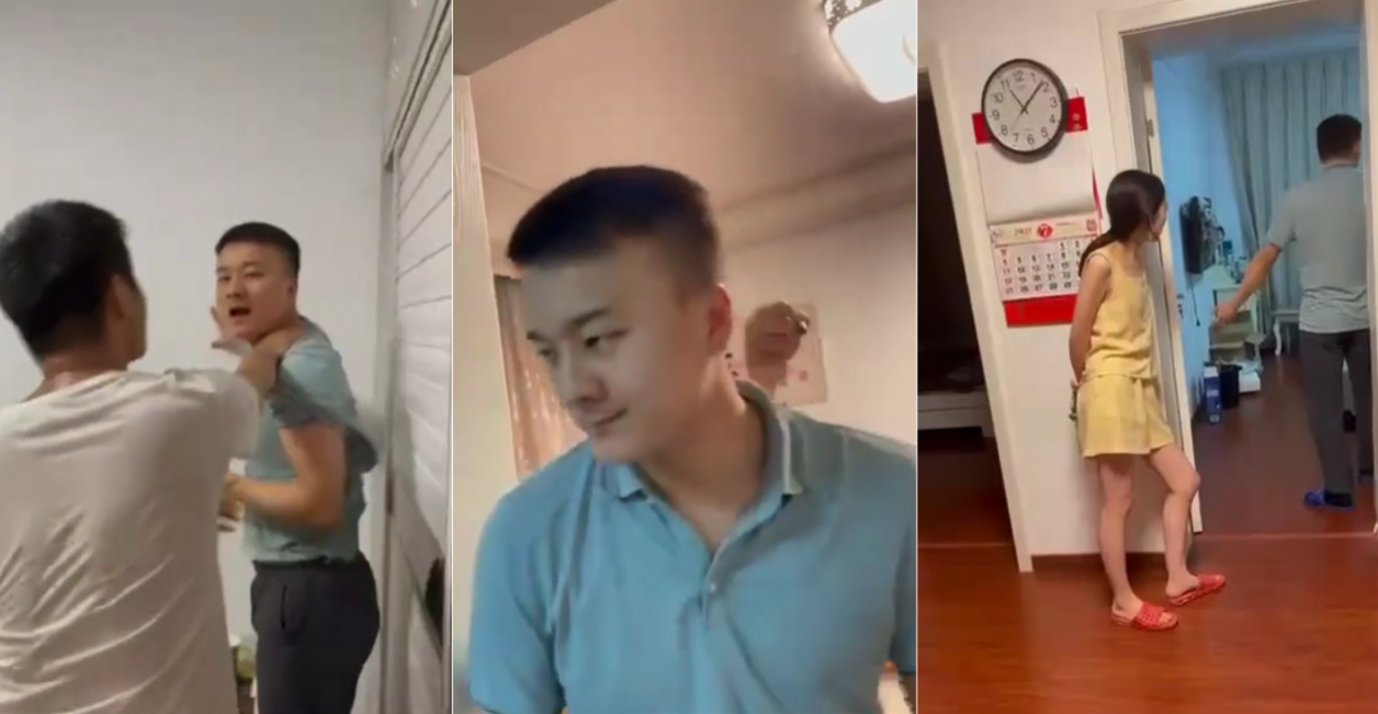 发现媳妇偷情不要慌,掏出手机录像起诉让她滚蛋的! 发现媳妇偷情不要慌,掏出手机录像起诉让她滚蛋的!