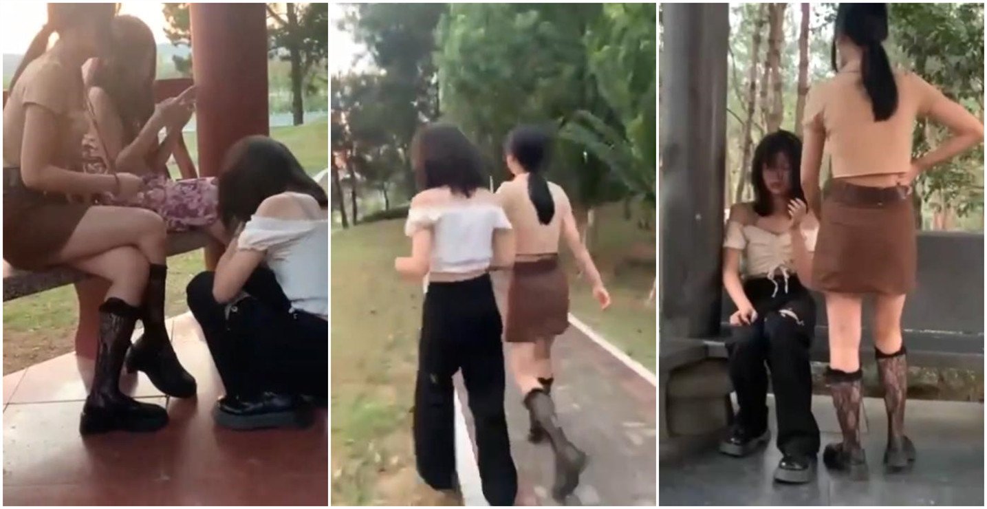 在公园被学生霸凌的! 在公园被学生霸凌的!